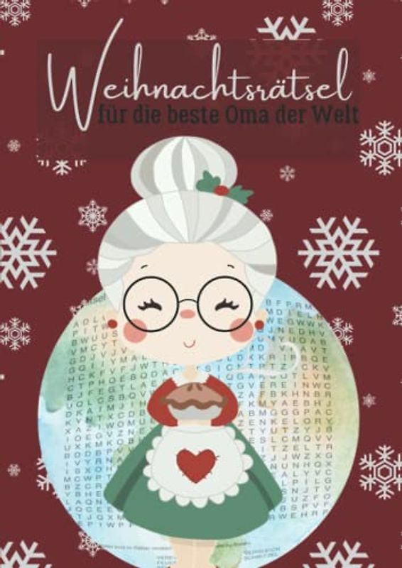Weihnachtsrätsel für die beste Oma der Welt: Wortsuche für clevere Senioren