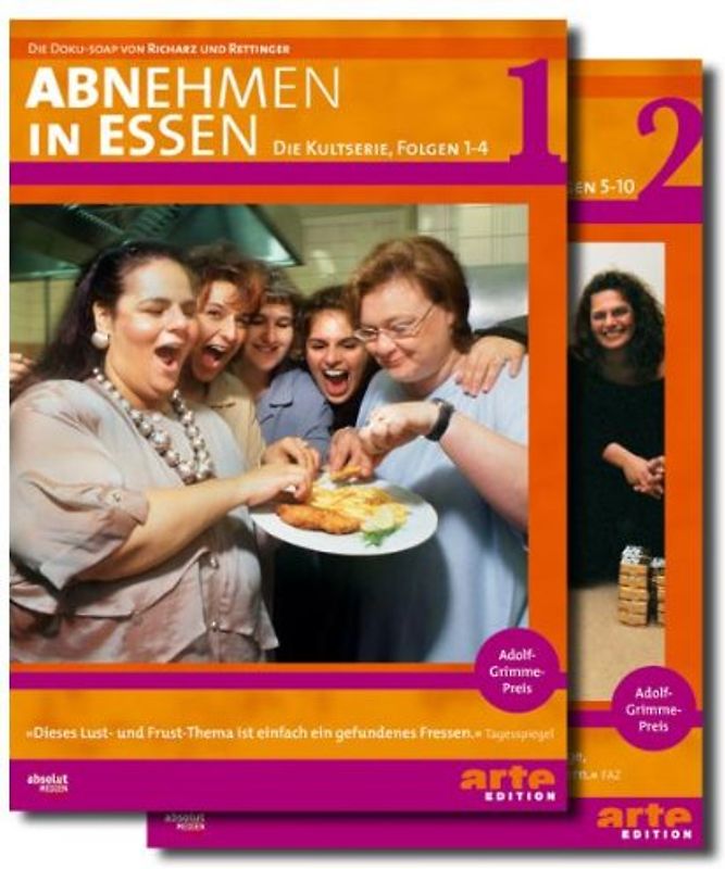 Abnehmen in Essen - Teil 1 + 2 [2 DVDs] - Claudia Richarz DVD