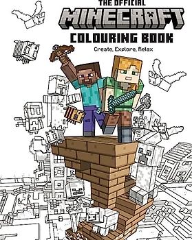 The Official Minecraft Colouring Book