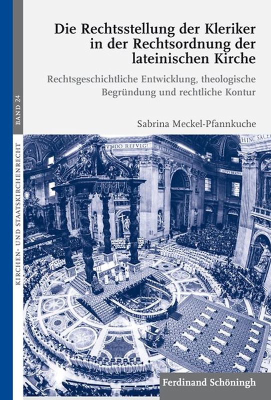 Die Rechtsstellung der Kleriker in der Rechtsordnung der lateinischen Kirche