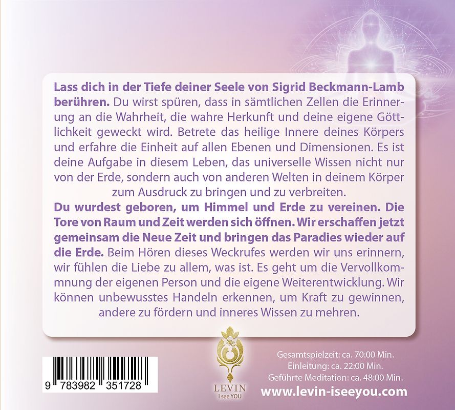 Weckruf für die NEUE Menschheit - Erinnere dich! Die Zeit ist da.