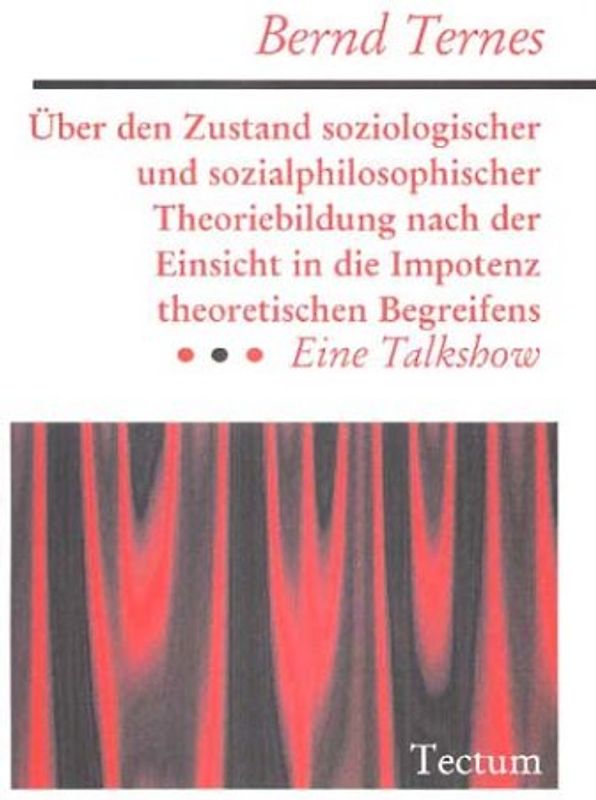 Über den Zustand soziologischer und sozialphilosophischer Theoriebildung nach der Einsicht in die Impotenz theoretischen Begreifens