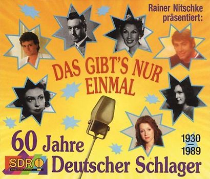 Various - Das Gibt's Nur Einmal - 60 Jahre Deutscher Schlager 1930 - 1989