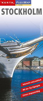 KUNTH FlexiMap Stockholm 1:12 500