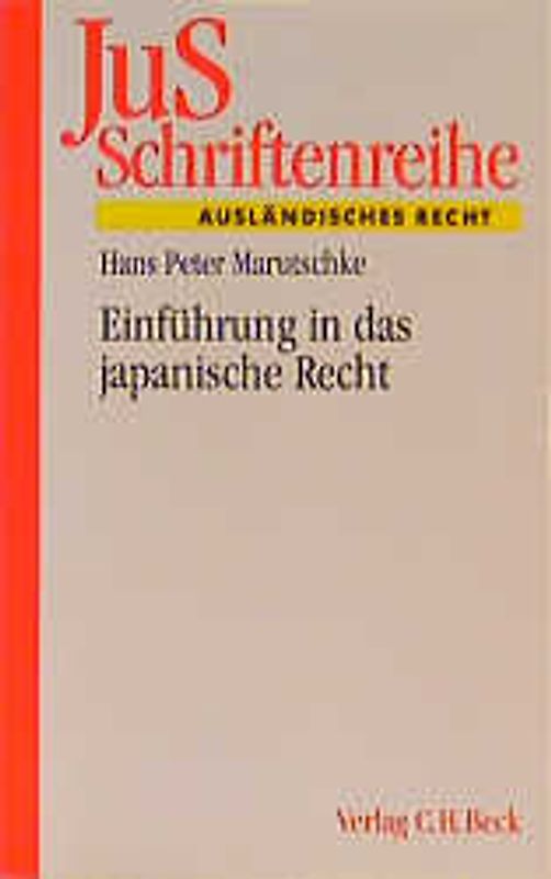 Einführung in das japanische Recht