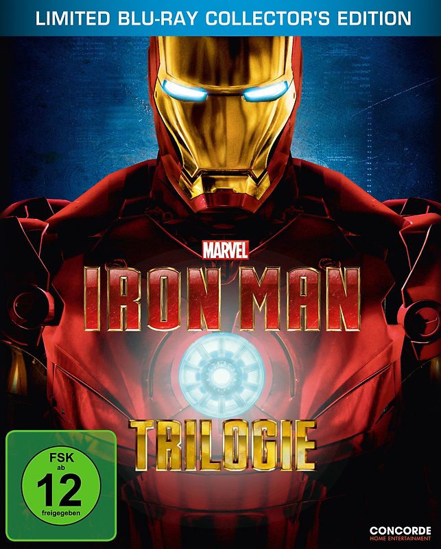 Iron Man - Trilogie [Steelbook inkl. Iron Man Comic] Blu-ray Disc