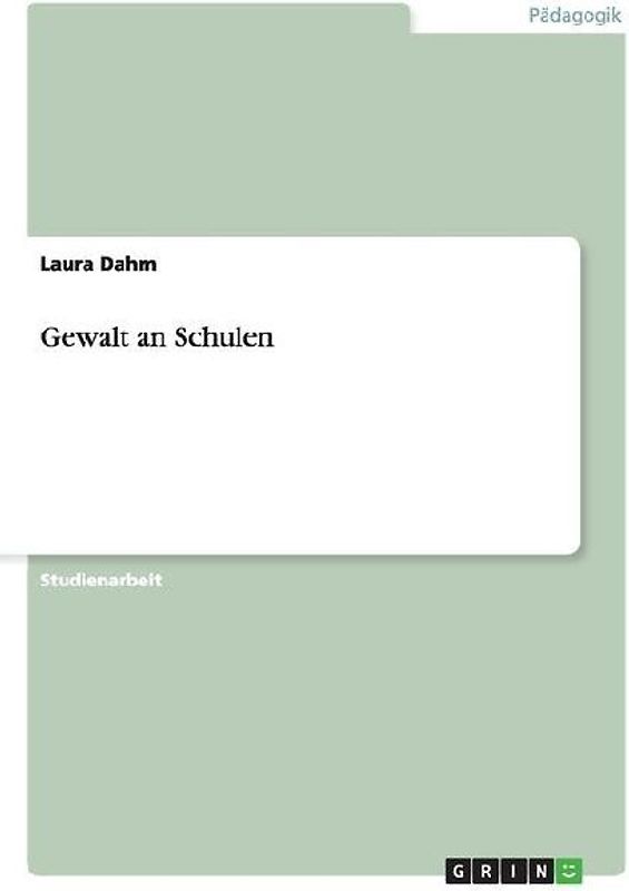 Gewalt an Schulen