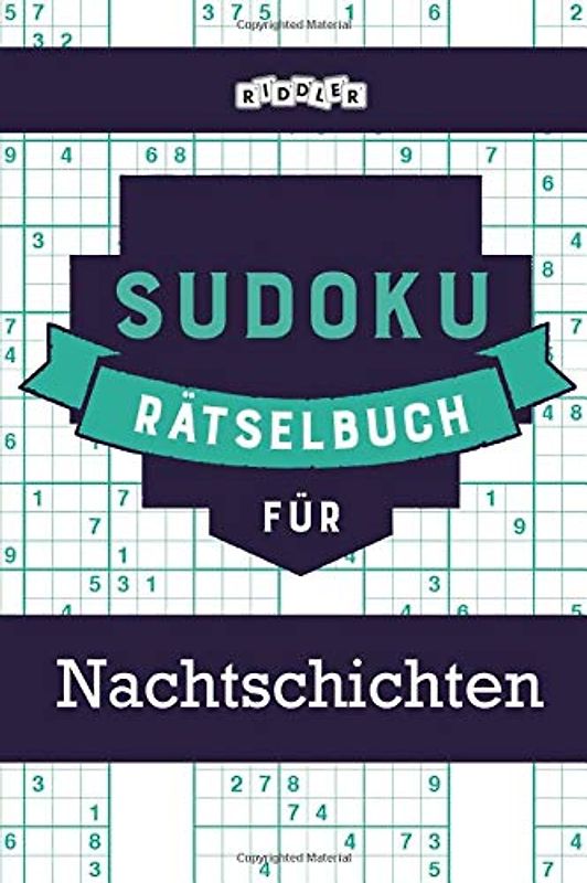 Sudoku Rätselbuch für Nachtschichten