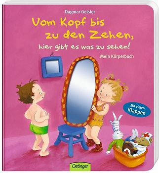 Vom Kopf bis zu den Zehen, hier gibt es was zu sehen! Mein Körper-Buch