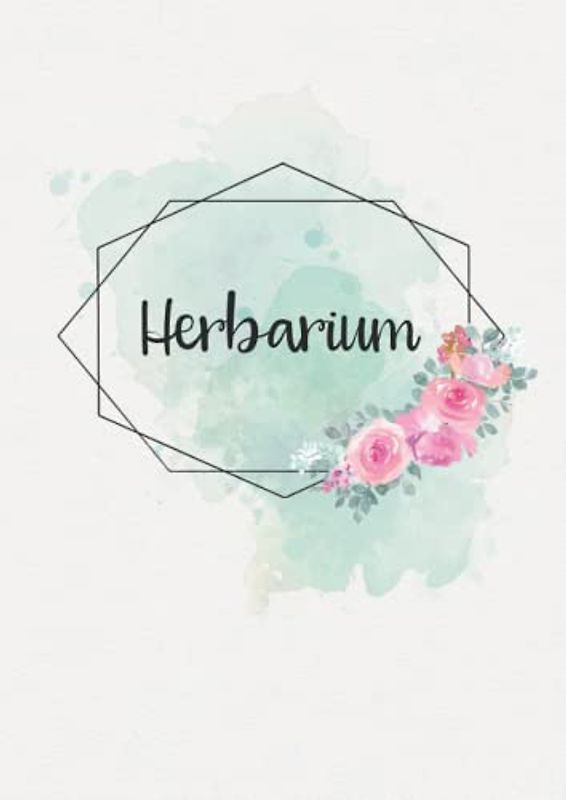 Herbarium: Herbarium mit vorgefertigten Etiketten zur Pflanzenbestimmung für Blüten und Blätter | ausreichend Platz für getrocknete Blüten und Blätter | Großzügiges Format zur Pflanzenaufbewahrung