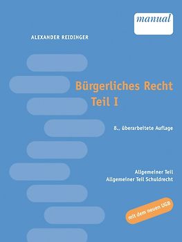 Bürgerliches Recht Teil I, manual