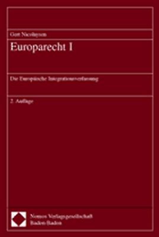 Europarecht I