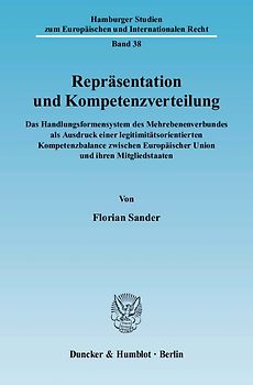 Repräsentation und Kompetenzverteilung.