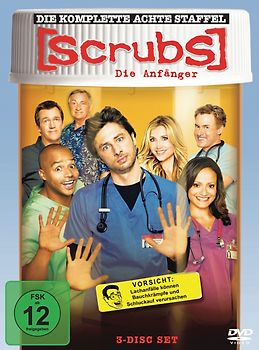Scrubs: Die Anfänger - Die komplette achte Staffel [3 DVDs] DVD
