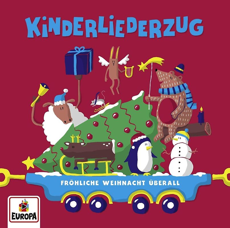 Lena,Felix & die Kita-Kids - Kinderliederzug-Fröhliche Weihnacht überall
