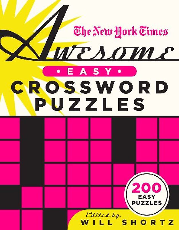 New York Times Awesome Easy Crossword Puzzles