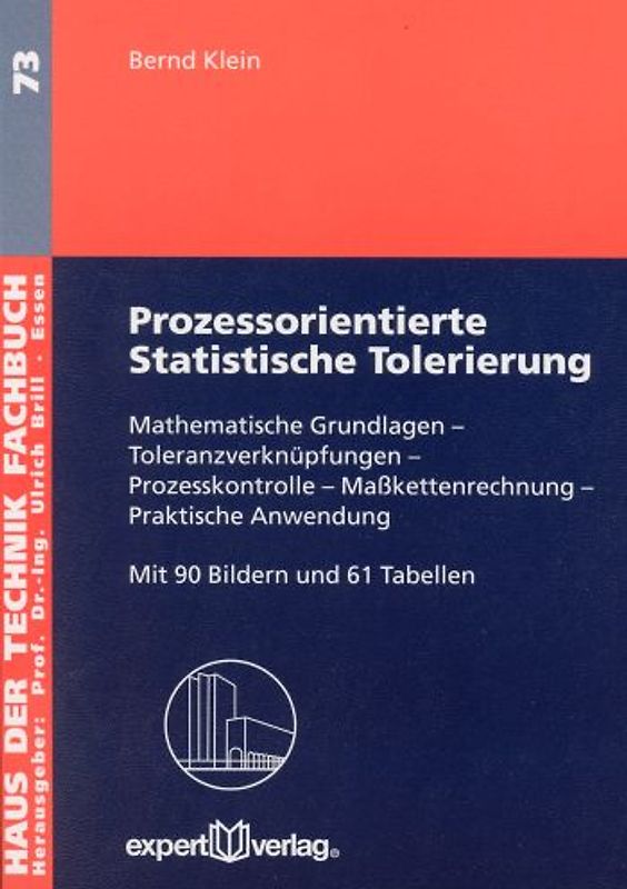 Prozessorientierte Statistische Tolerierung