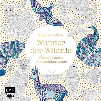 Millie Marotta's Wunder der Wildnis – Die schönsten Ausmal-Abenteuer