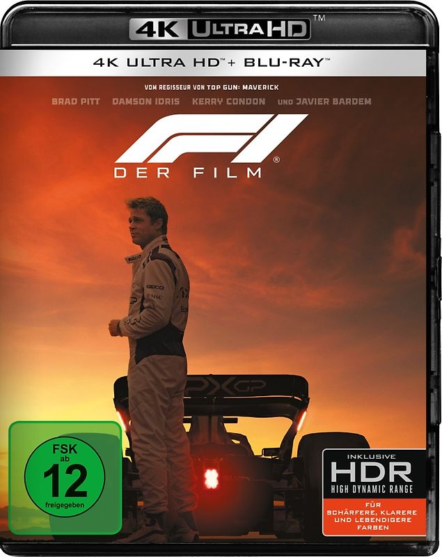F1 - Der Film (4K Ultra HD + Blu-ray) Blu-ray Disc