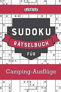 Sudoku Rätselbuch für Camping-Ausflüge