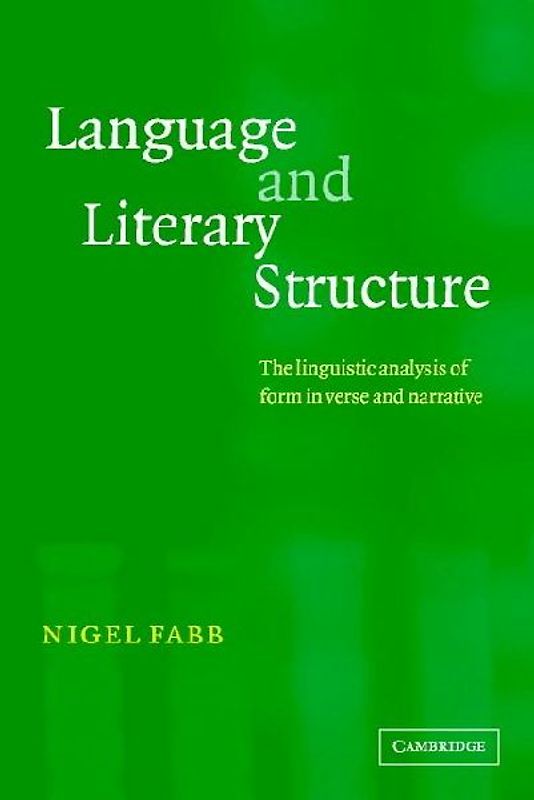 Language and Literary Structure