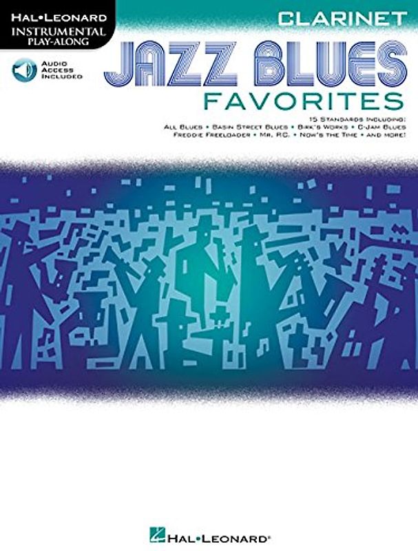 Instrumental Play-Along Jazz Blues Favorites -Clarinet Book & Audio Online-: Noten, E-Bundle, Download (Audio) (Hal Leonard Instrumental Play-along)