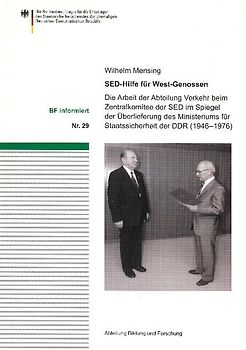 SED-Hilfe für West-Genossen