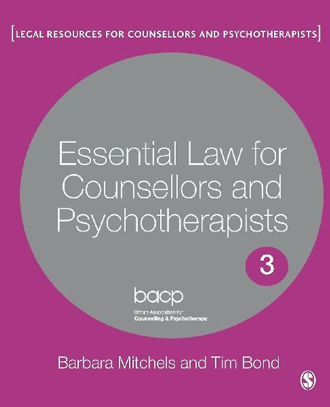 Essential Law for Counsellors and Psychotherapists