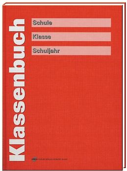 Klassenbuch, rot