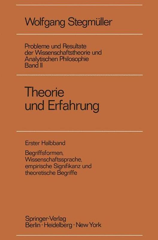 Theorie und Erfahrung