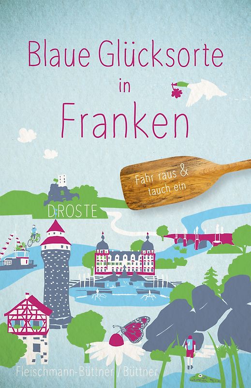 Blaue Glücksorte in Franken