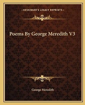 Poems By George Meredith V3