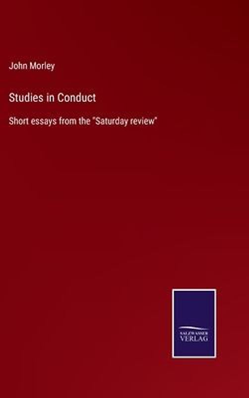 Studies in Conduct