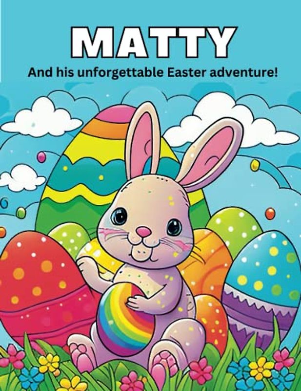 Little Matty And His Easter Adventure: Colouring Book For Kids (Little Matty And His Adventures, Band 1)
