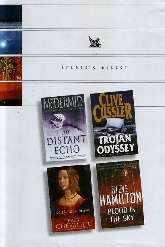 The Distant Echo / Trojan Odyssey / The Lady and the Unicorn / Blood is the Sky - Val McDermid et al.