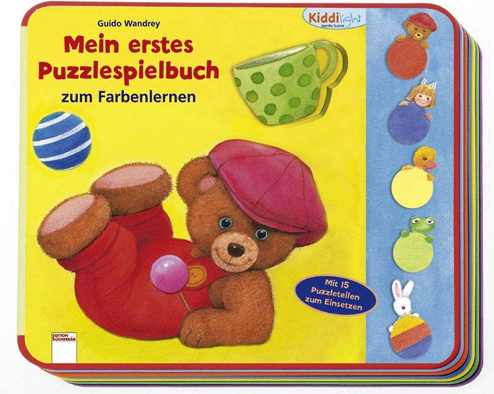 Mein erstes Puzzlespielbuch zum Farbenlernen