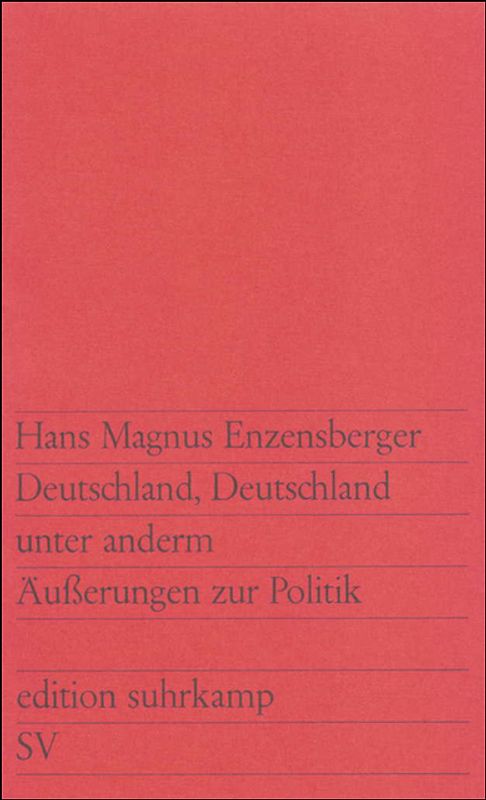 Deutschland, Deutschland unter anderm