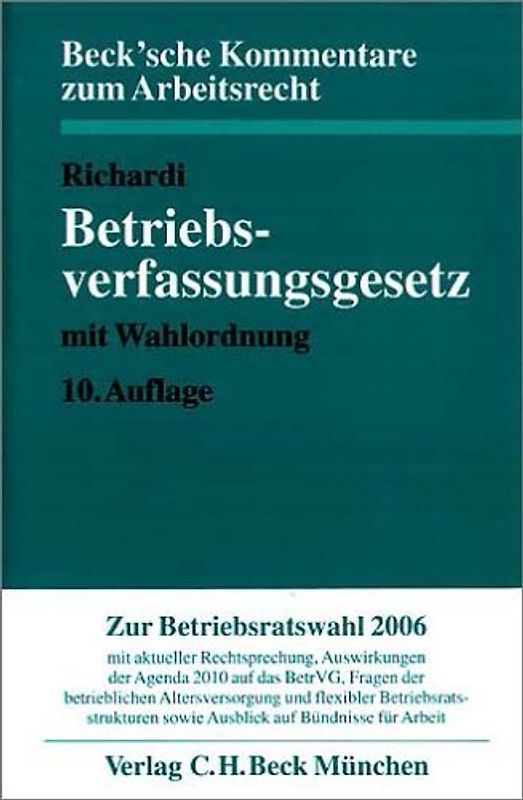 Betriebsverfassungsgesetz