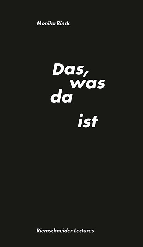 Das, was da ist: Zufall als Verfahren