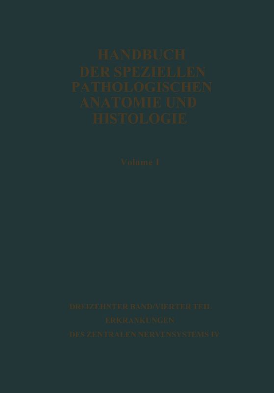 Handbuch der speziellen pathologischen Anatomie und Histologie