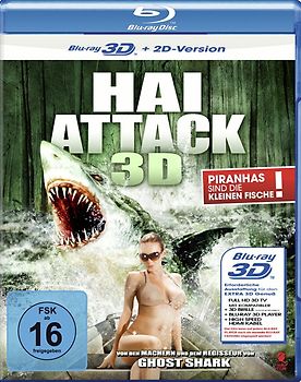 Hai Attack 3D [inkl. 2D Version] 3D Blu-ray Disc