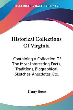 Historical Collections Of Virginia