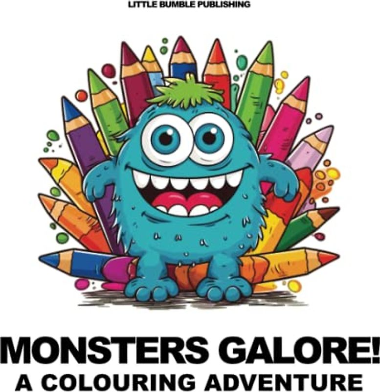 Monsters Galore!: A Colouring Adventure
