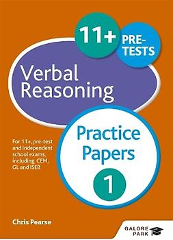 11+ Verbal Reasoning Practice Papers 1: For 11+, pre-test and independent school exams including CEM, GL and ISEB