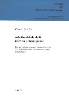 Arbeitszufriedenheit über die Lebensspanne