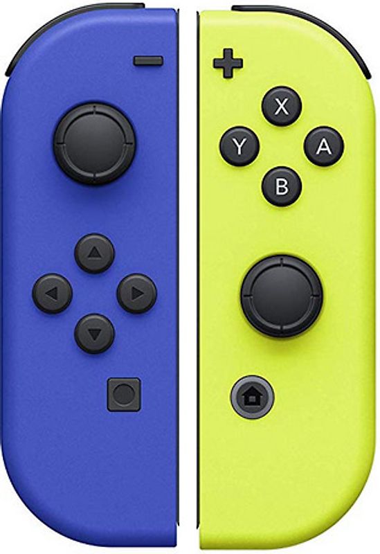 Nintendo Switch Joy Con Set controlli blu giallo