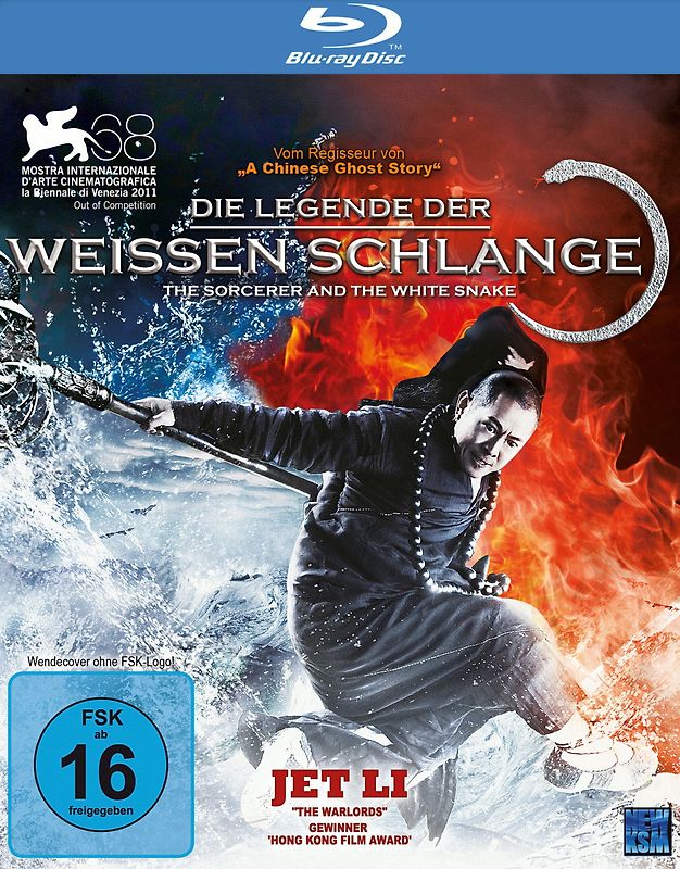 Die Legende der Weißen Schlange - The Sorcerer and the White Snake Blu-ray Disc