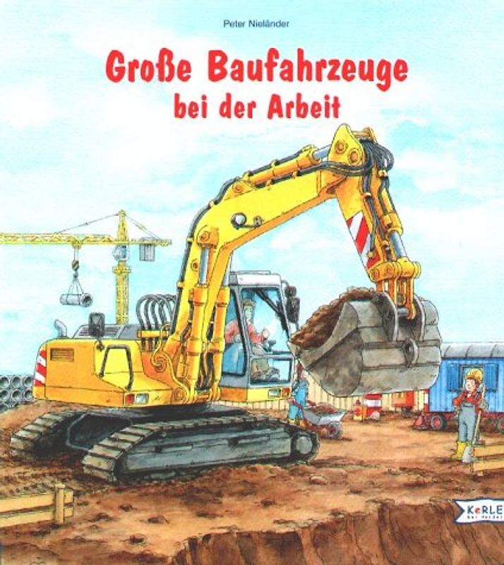 Grosse Baufahrzeuge bei der Arbeit