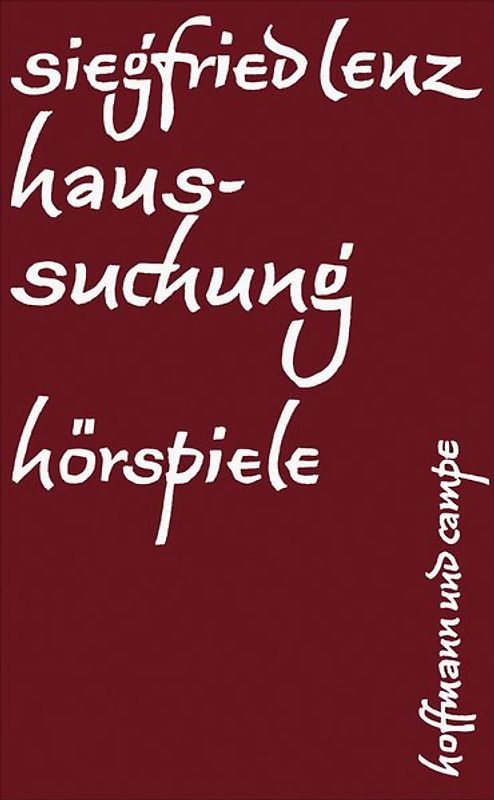 Haussuchung. Hörspiele