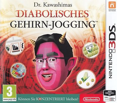 Dr. Kawashimas Diabolisches Gehirn-Jogging [Internationale Version] Nintendo 3DS
